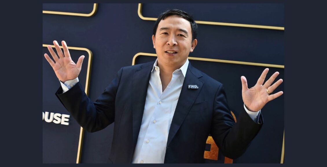 Andrew Yang Christine Todd Whitman Movie Theater