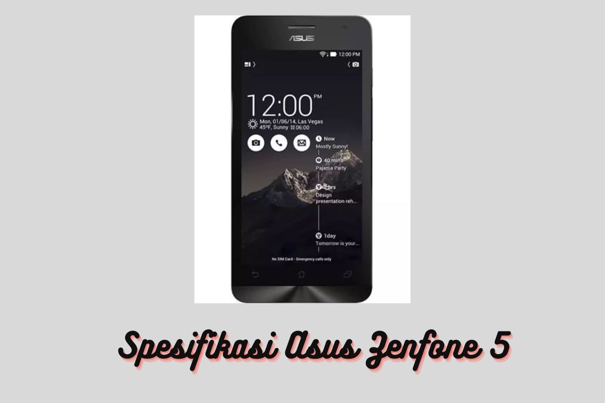 Spesifikasi Asus Zenfone 5