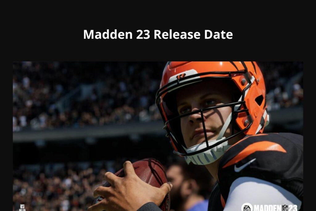 Madden 23 Release Date