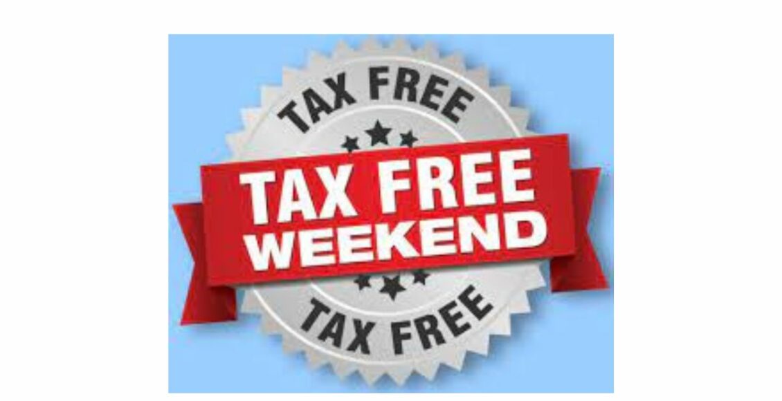 Tax-free weekend