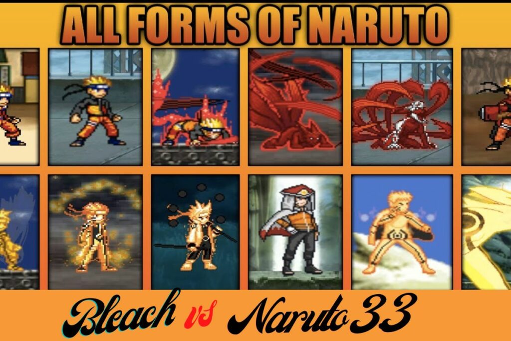 bleach vs naruto 3.3