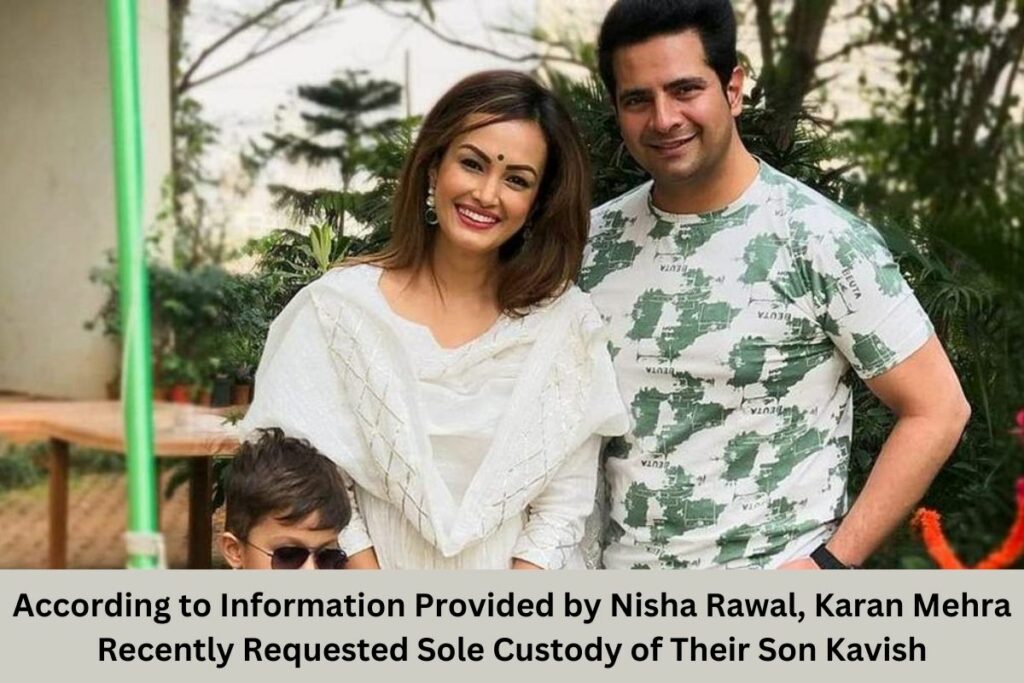 According to Information Provided by Nisha Rawal, Karan Mehra Recently Requested Sole Custody of Their Son Kavish