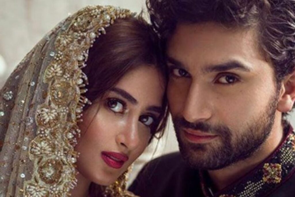 Sajal Aly and Ahad Raza Mir