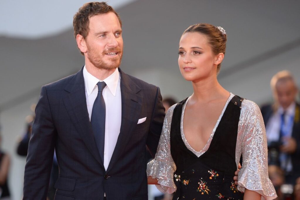 Alicia Vikander and Michael Fassbender