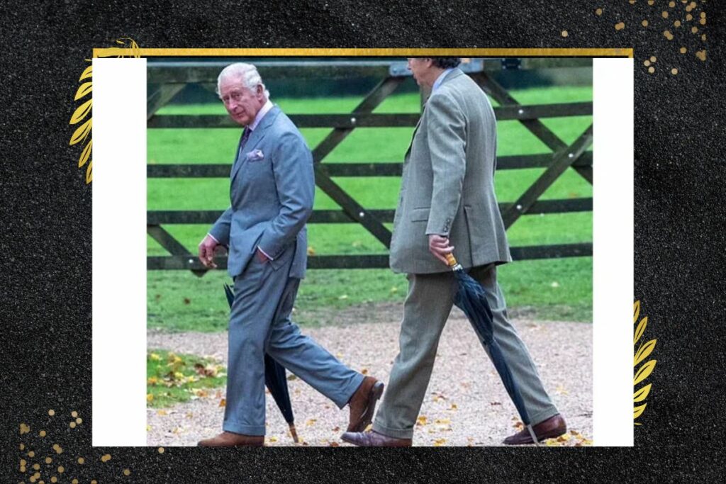 Rain Did Not Deter King Charles During His First Visit to the Norfolk Estate Since the Queen's Death