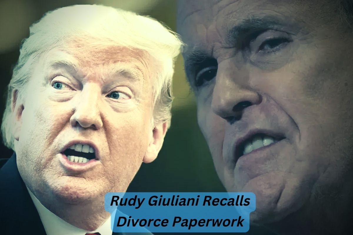 Rudy Giuliani Recalls Divorce Paperwork