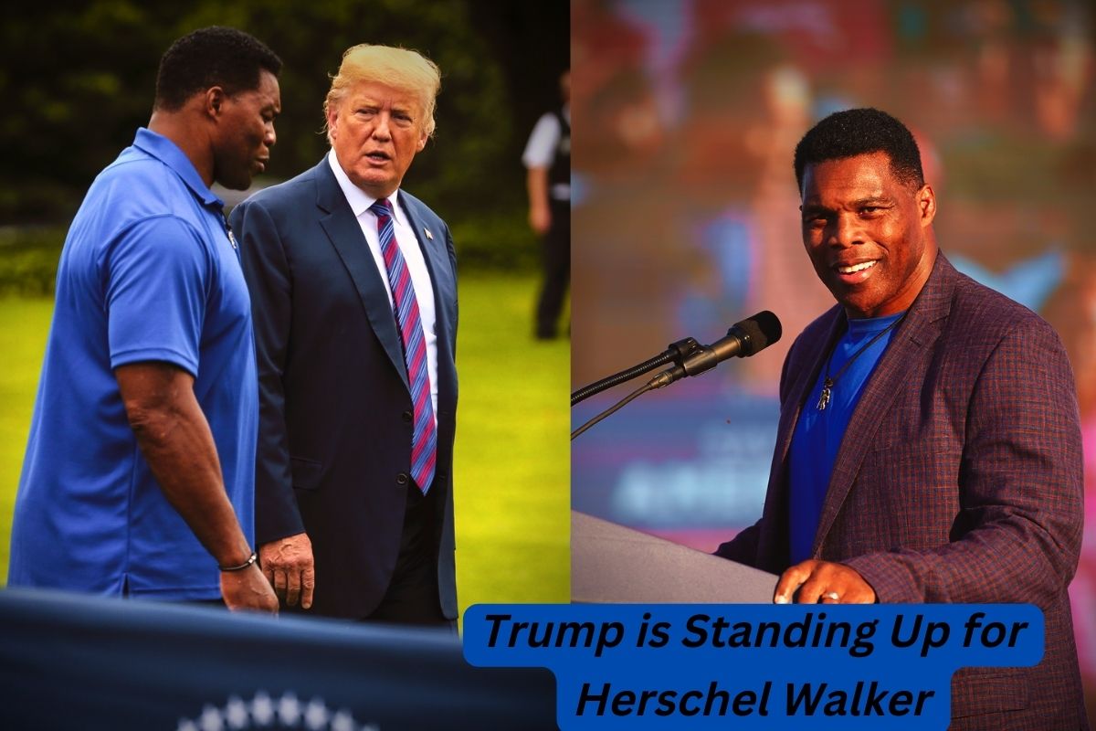 Trump is Standing Up for Herschel Walker