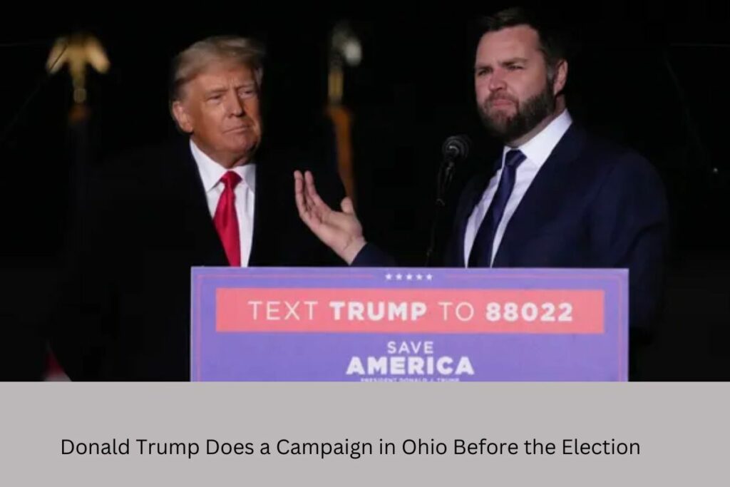 Donald Trump Does a Campaign in Ohio Before the Election