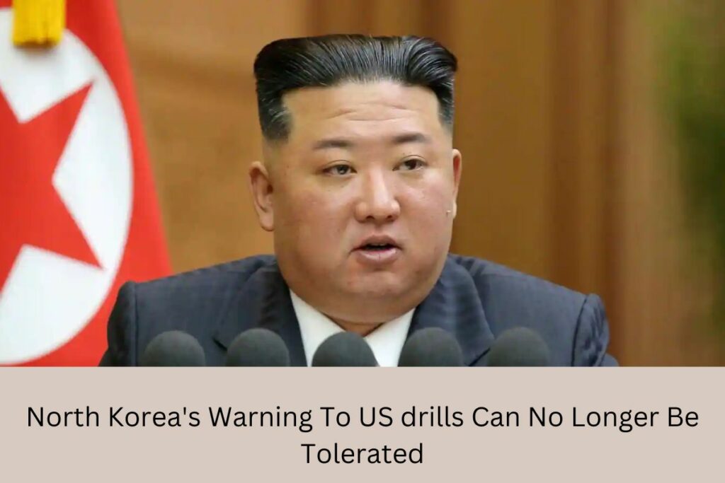 North Korea's Warning To US drills