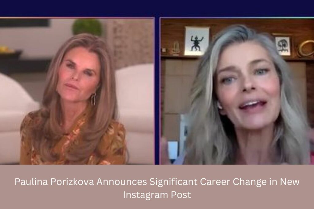 Paulina Porizkova Announces Significant Career Change in New Instagram Post