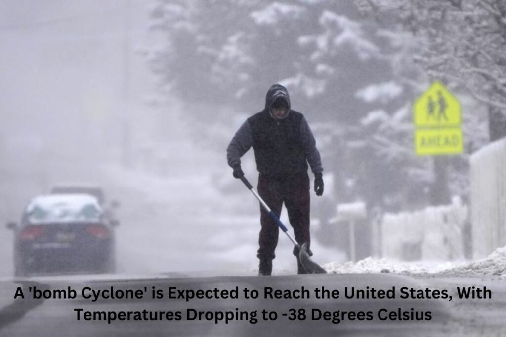 A 'bomb Cyclone' is Expected to Reach the United States, With Temperatures Dropping to -38 Degrees Celsius