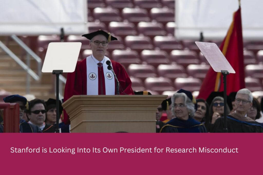 Stanford is Looking into Its Own President for Research Misconduct