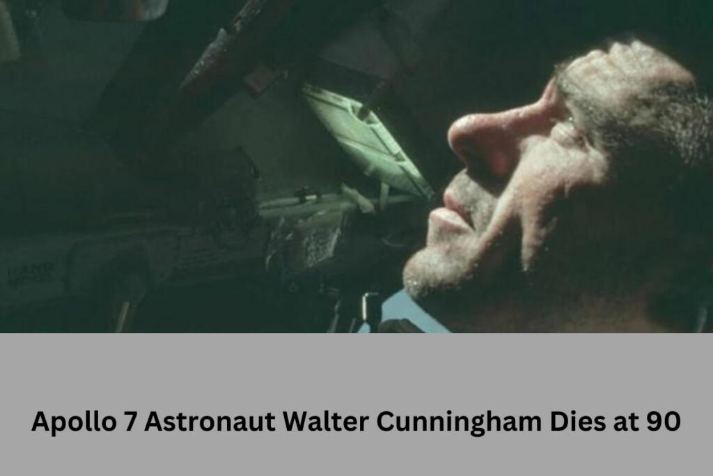 Apollo 7 Astronaut Walter Cunningham Dies at 90