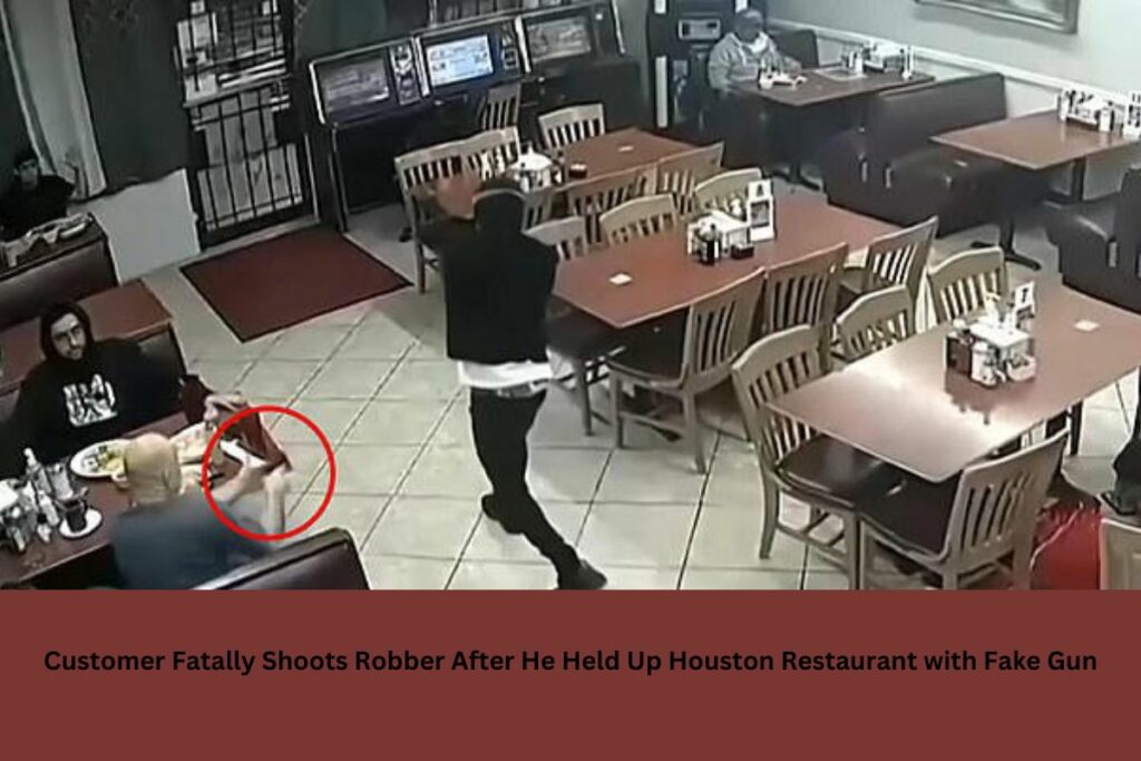 Customer Fatally Shoots Robber After He Held Up Houston Restaurant with Fake Gun