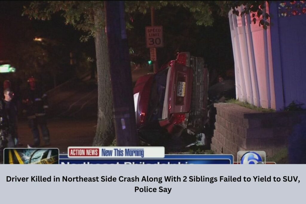 Driver Killed in Northeast Side Crash Along With 2 Siblings Failed to Yield to SUV, Police Say