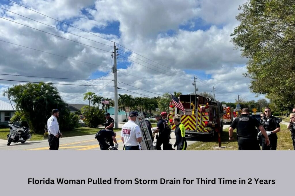 Florida Woman Pulled from Storm Drain for Third Time in 2 Years