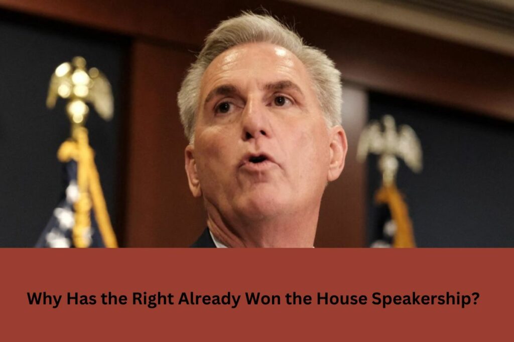 Why Has the Right Already Won the House Speakership