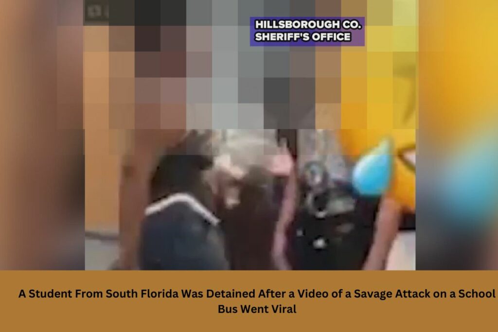 A Student From South Florida Was Detained After a Video of a Savage Attack on a School Bus Went Viral