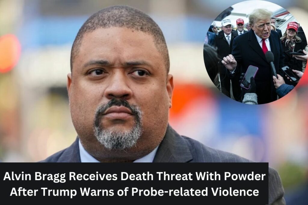 Alvin Bragg Receives Death Threat With Powder After Trump Warns of Probe-related Violence (2)