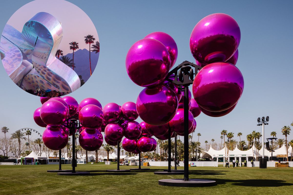 Coachella 2023 Displays Architecture, Color, and Scale