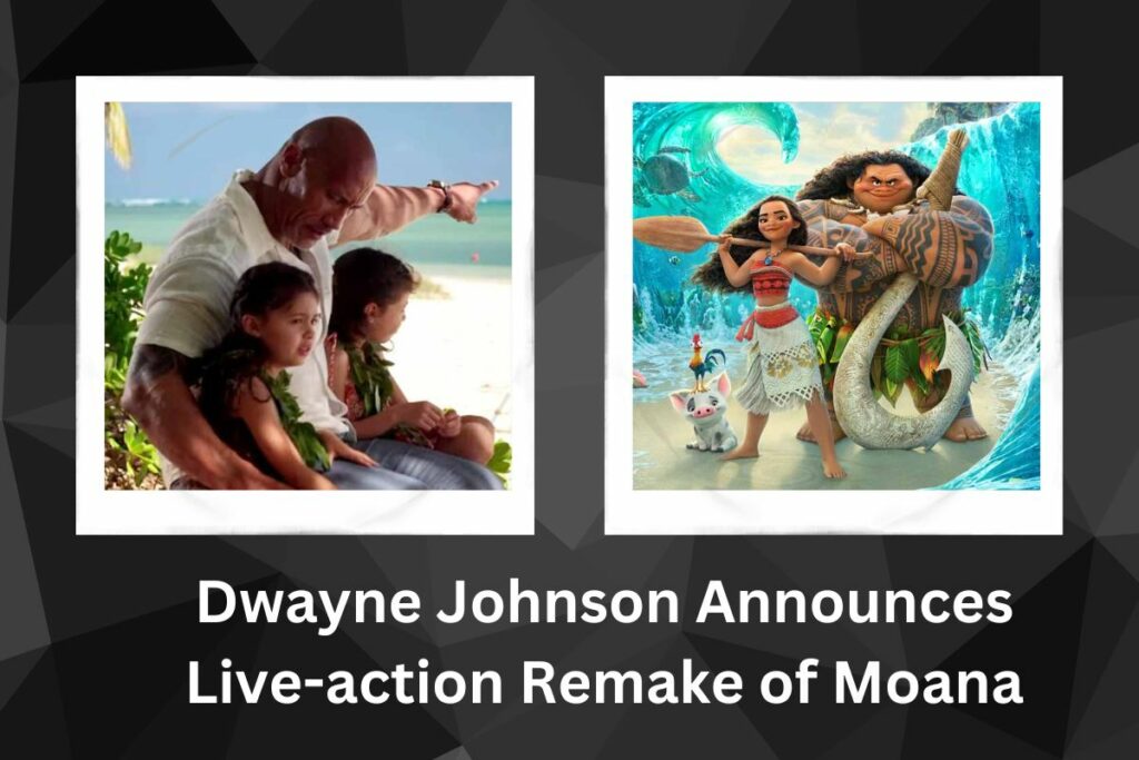 Dwayne Johnson Announces Live-action Remake of Moana