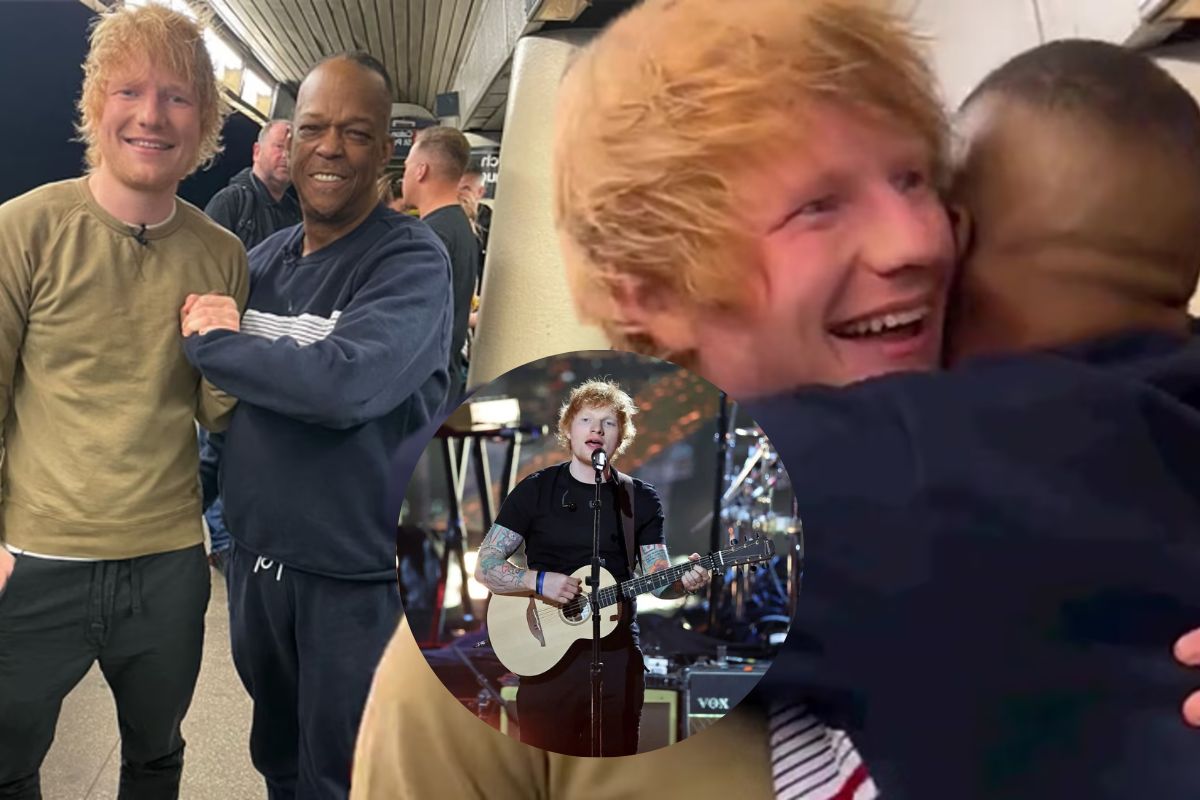 Ed Sheeran Joins Mike Yung on NYC Subway