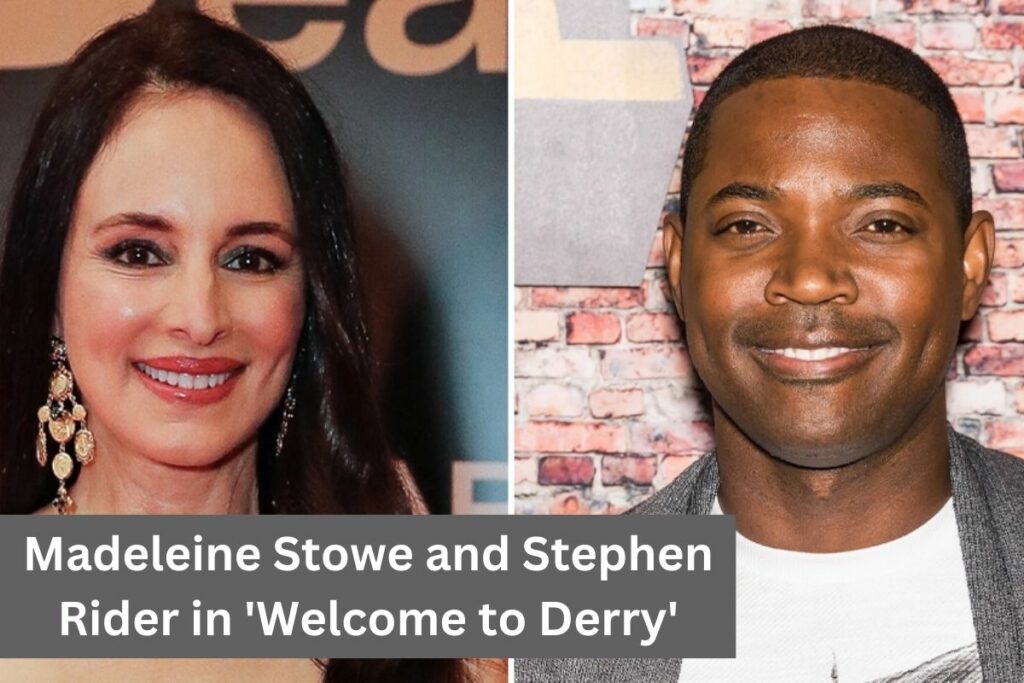 Madeleine Stowe and Stephen Rider in 'Welcome to Derry'