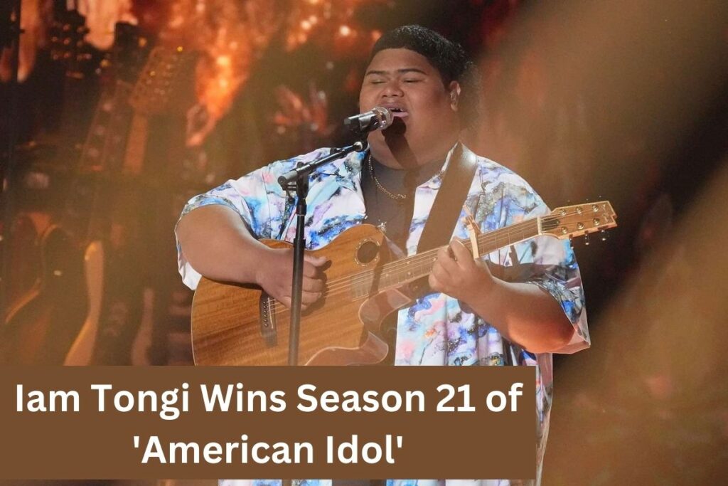 Iam Tongi Wins Season 21 of 'American Idol'