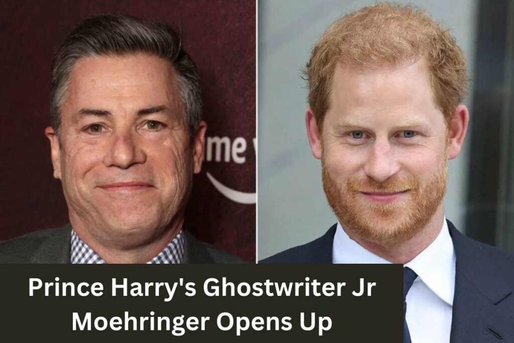 Prince Harry's Ghostwriter Jr Moehringer Opens Up